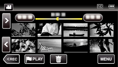 Tap MOVIE REC(line) Not NAND